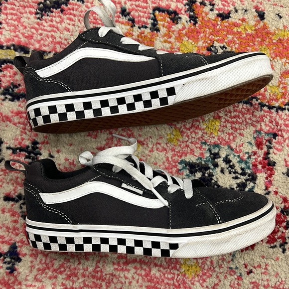 Vans Kids Checker Sidewall Asphalt Shoes - Picture 5 of 10